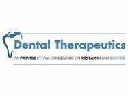 Dental Therapeutics