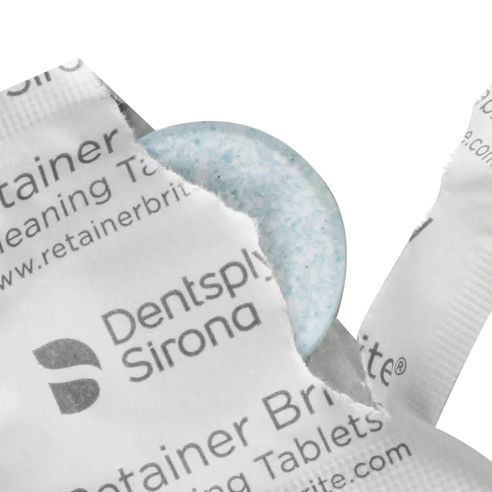 Retainer Brite Reinigingstabletten Beugels + Gebitsbeschermers - (96 st.)-Dentsply Sirona-Sordent