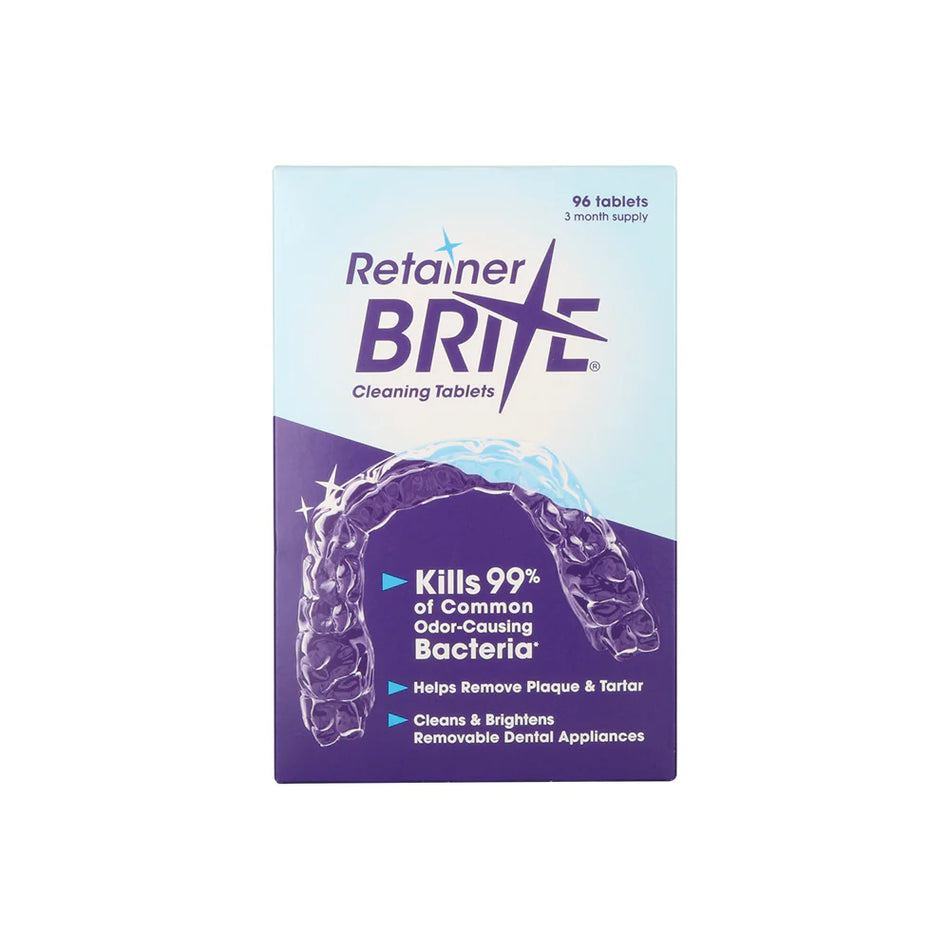 Retainer Brite Reinigingstabletten Beugels + Gebitsbeschermers - (96 st.)-Dentsply Sirona-Sordent
