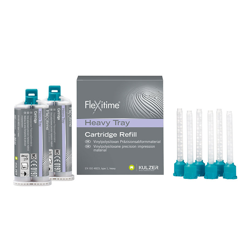 Kulzer Flexitime Refill - Div. Varianten (2 x 50 mL + Tips)-Kulzer-Heavy Tray-Sordent
