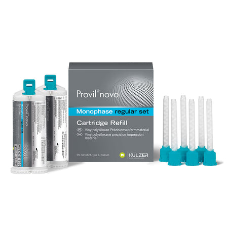 Kulzer Provil® Novo Monophase Regular Set (2 x 50 mL + Tips)-Kulzer-Sordent