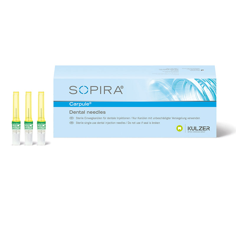 Kulzer SOPIRA® Carpule Naalden Geel 30 g / 0.3x16 mm (100 st.)-Kulzer-Sordent