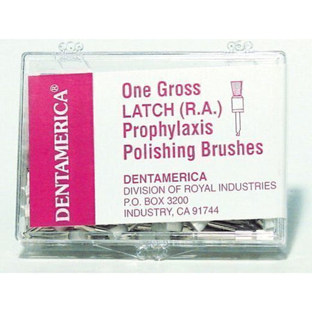 Dentamerica Polijstborstels Wit RA (144 st.)-Dentamerica-Sordent