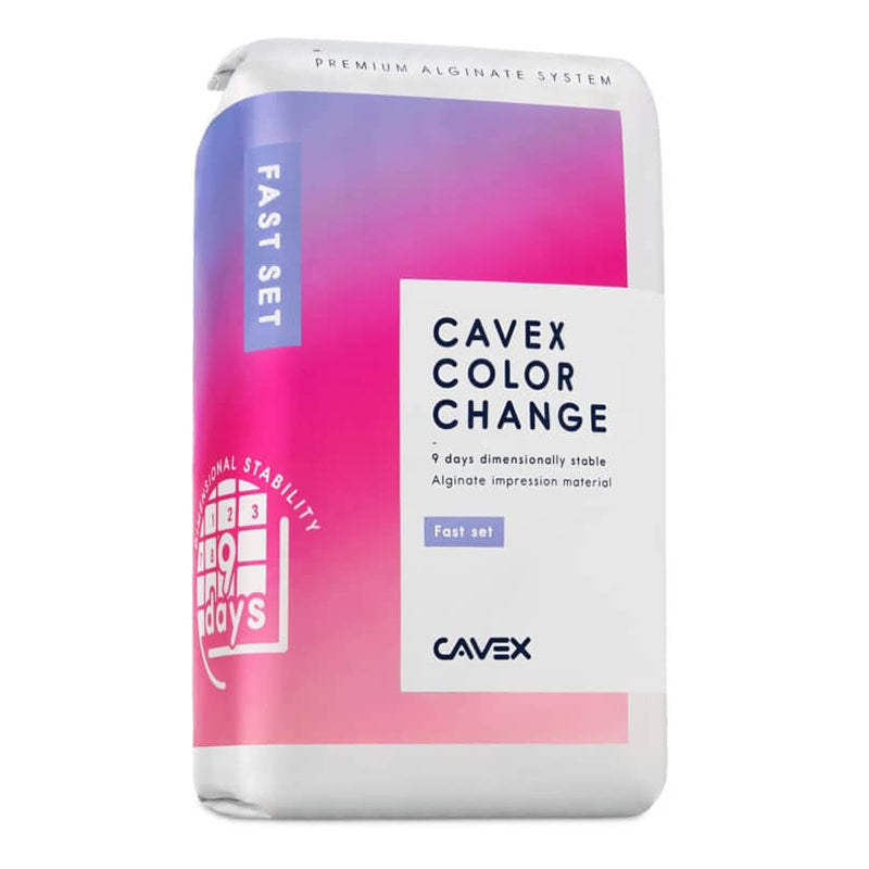 Cavex Colorchange Alginaat - Fast set - Economy Pack (20 x 500 g)-Cavex-Sordent