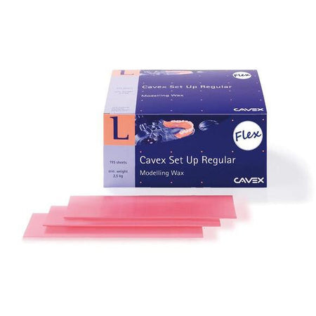 Cavex Set Up Wax - Regular Flex Modelleerwas (2500 g / 115 st.)-Cavex-Sordent