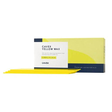 Cavex Yellow Wax Soft - Gele Was Platen (17 st.)-Cavex-Sordent