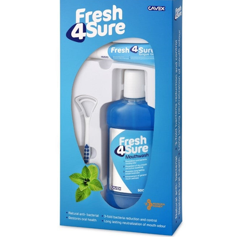 Cavex Fresh4Sure Halitose Curing Treatment Set-Cavex-Sordent
