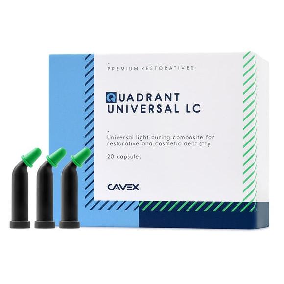 Cavex Quadrant Universal LC Composiet Capsules (20 x 0.3 g)-Cavex-Sordent