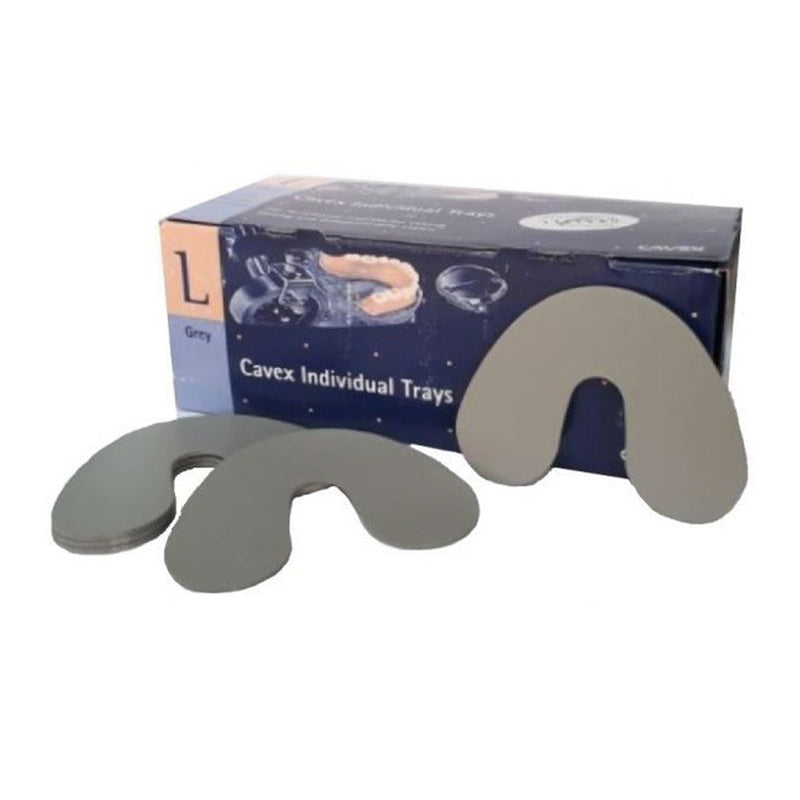 Cavex Individual Trays Onder Grijs (100 st.)-Cavex-Sordent