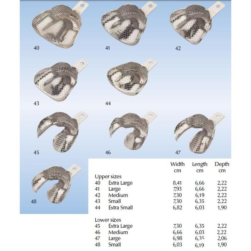GC Coe McGowan Afdruklepel Nr.42 M Boven Geperforeerd (1 st.)-GC-Sordent