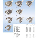 GC Coe McGowan Afdruklepel Nr.42 M Boven Geperforeerd (1 st.)-GC-Sordent