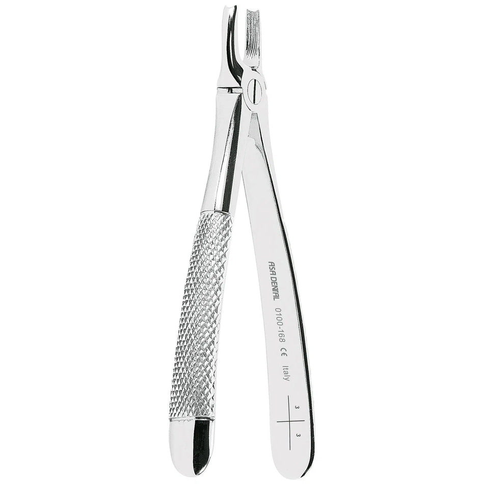 Asa Dental Extractietang #168 Gekartelde punt (17 cm)-Instrumenten-Asa Dental S.p.A-Sordent