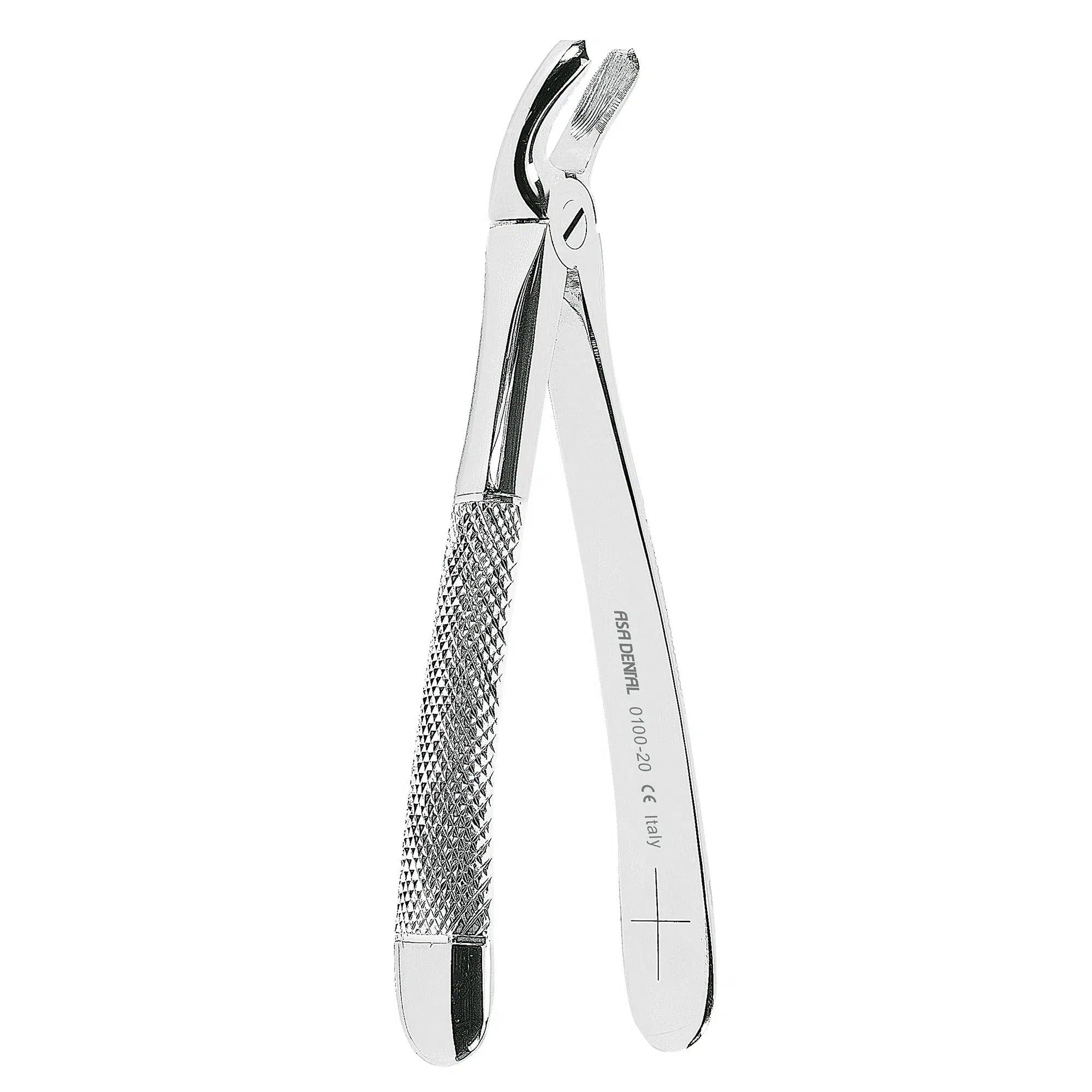 Asa Dental Extractietang #20 Gekartelde punt (14 cm)-Instrumenten-Asa Dental S.p.A-Sordent