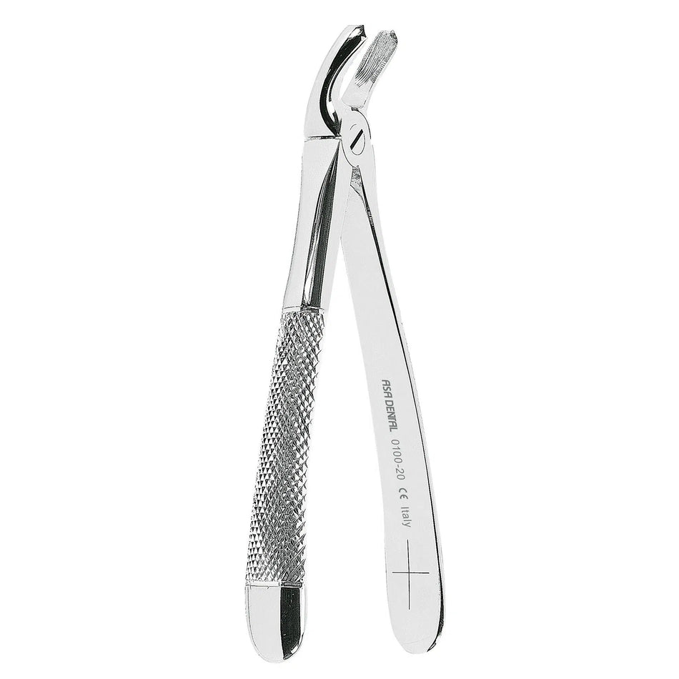Asa Dental Extractietang #20 Gekartelde punt (14 cm)-Instrumenten-Asa Dental S.p.A-Sordent