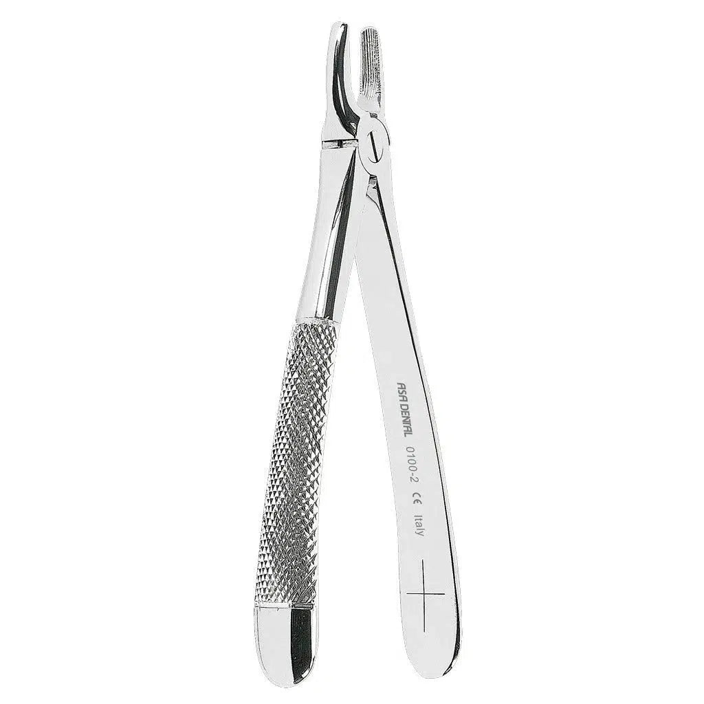 Asa Dental Extractietang #2 Gekartelde punt (18 cm)-Instrumenten-Asa Dental S.p.A-Sordent