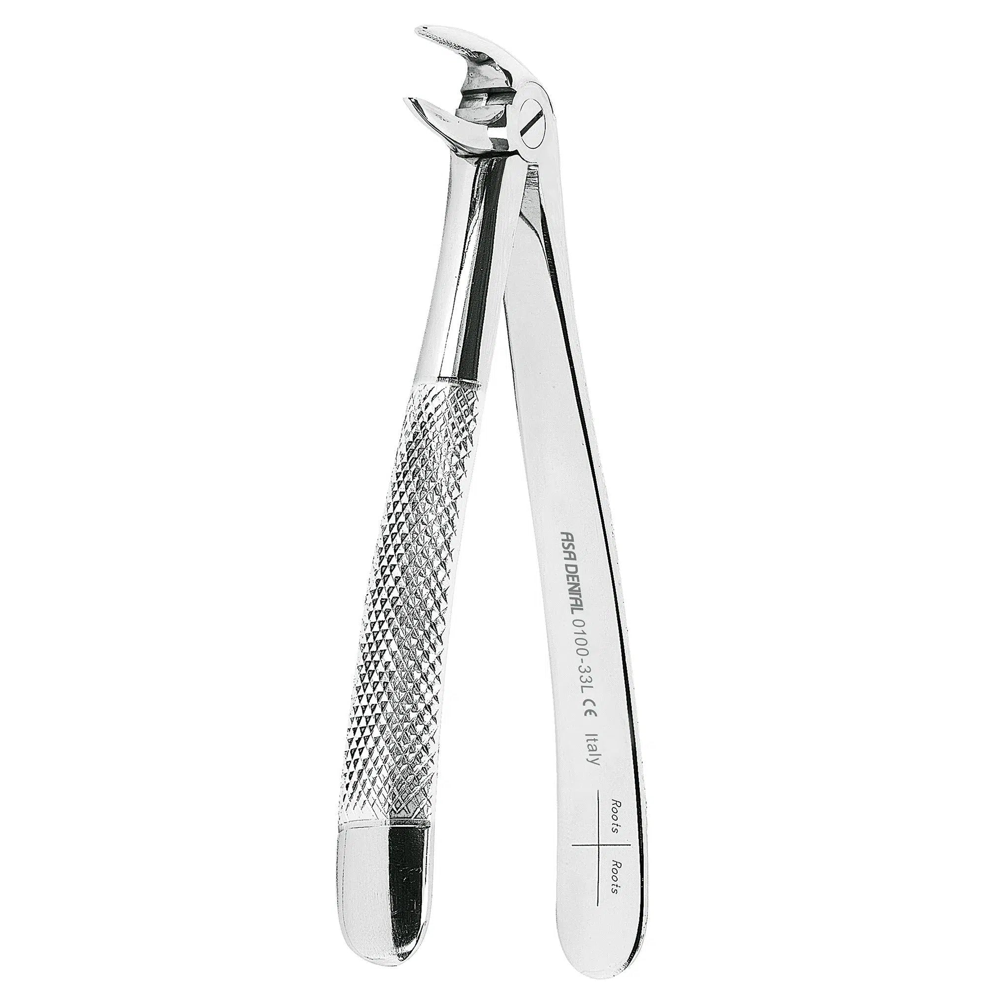 Asa Dental Extractietang #33L Gekartelde punt (15 cm)-Instrumenten-Asa Dental S.p.A-Sordent