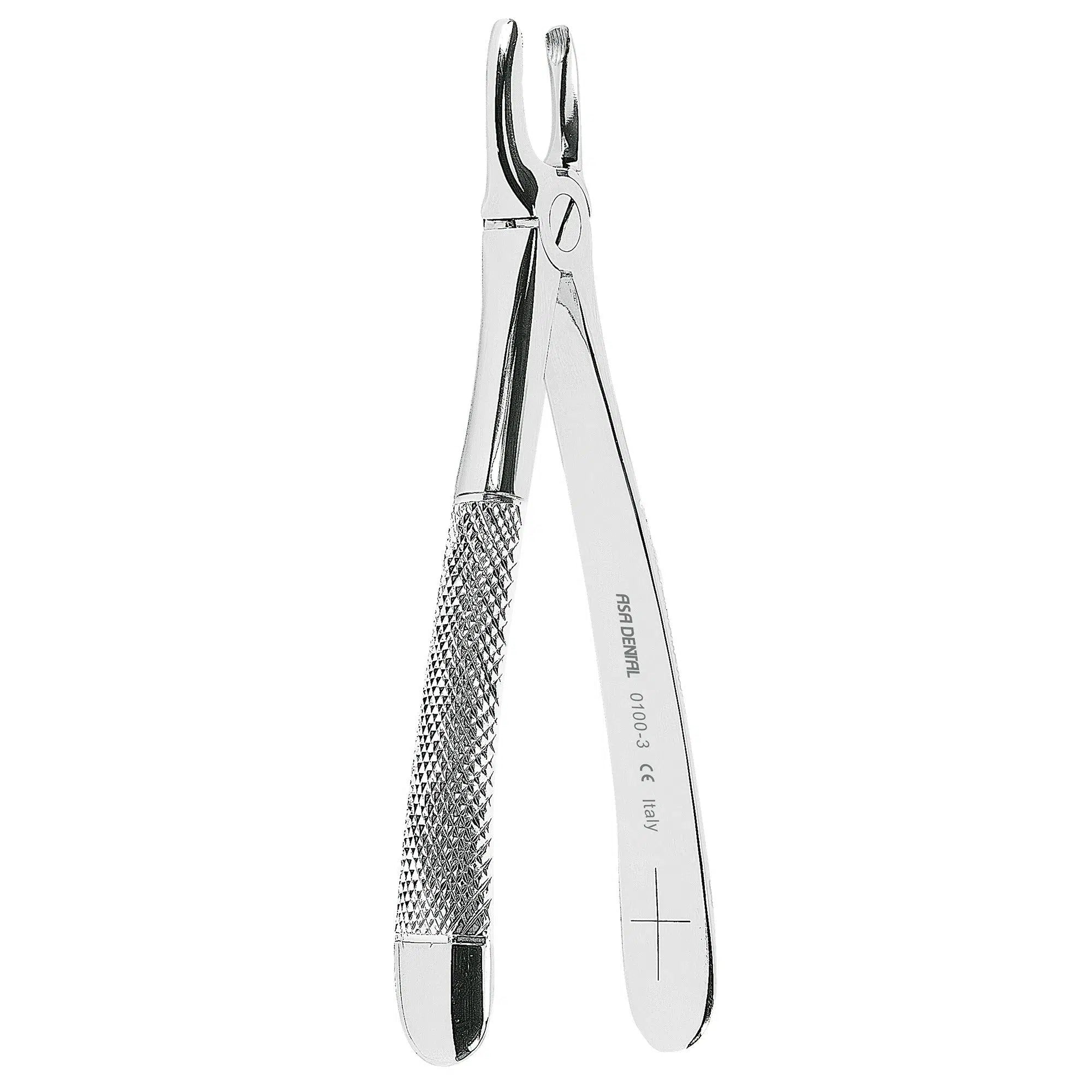 Asa Dental Extractietang #3 Gekartelde punt (17 cm)-Instrumenten-Asa Dental S.p.A-Sordent