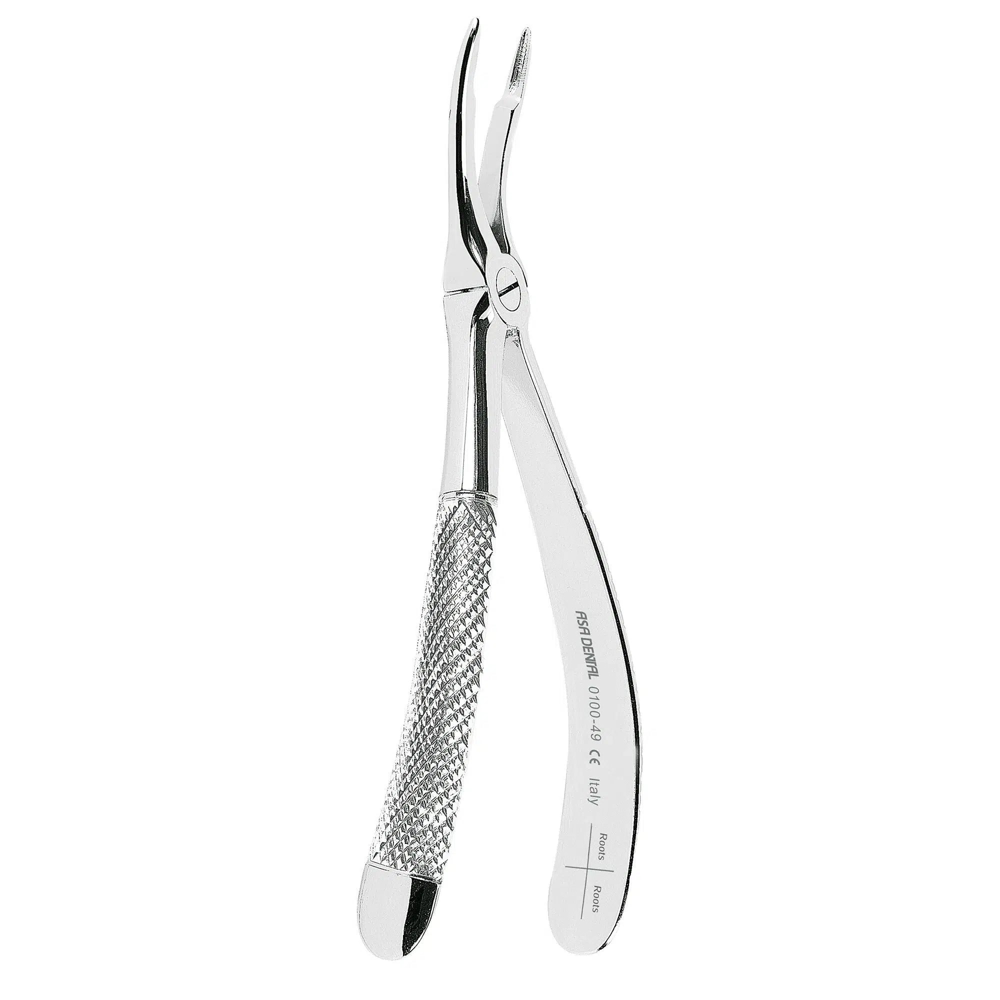 Asa Dental Extractietang #49 Gekartelde punt (19 cm)-Instrumenten-Asa Dental S.p.A-Sordent