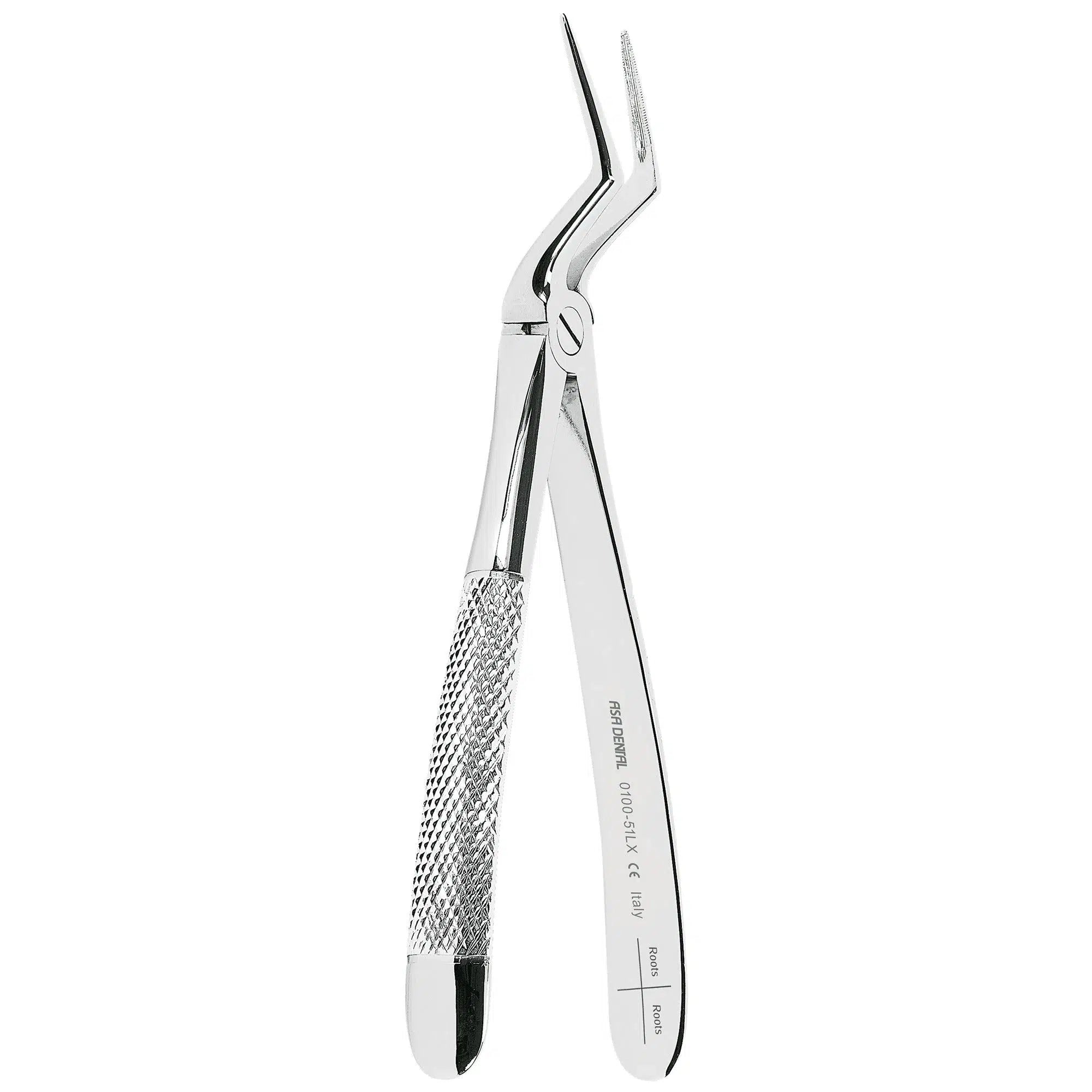 Asa Dental Extractietang #51Lx Gekartelde punt (20 cm)-Instrumenten-Asa Dental S.p.A-Sordent