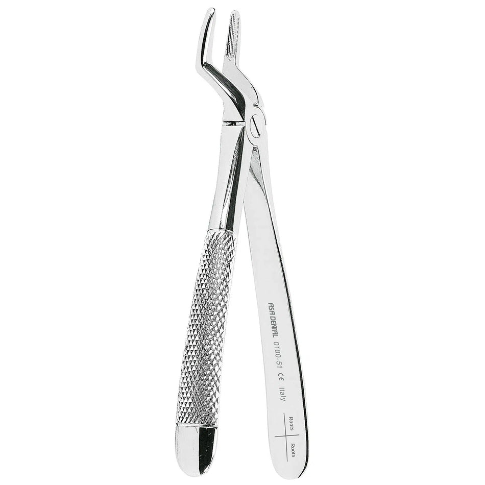 Asa Dental Extractietang #51 Gekartelde punt (18 cm)-Instrumenten-Asa Dental S.p.A-Sordent