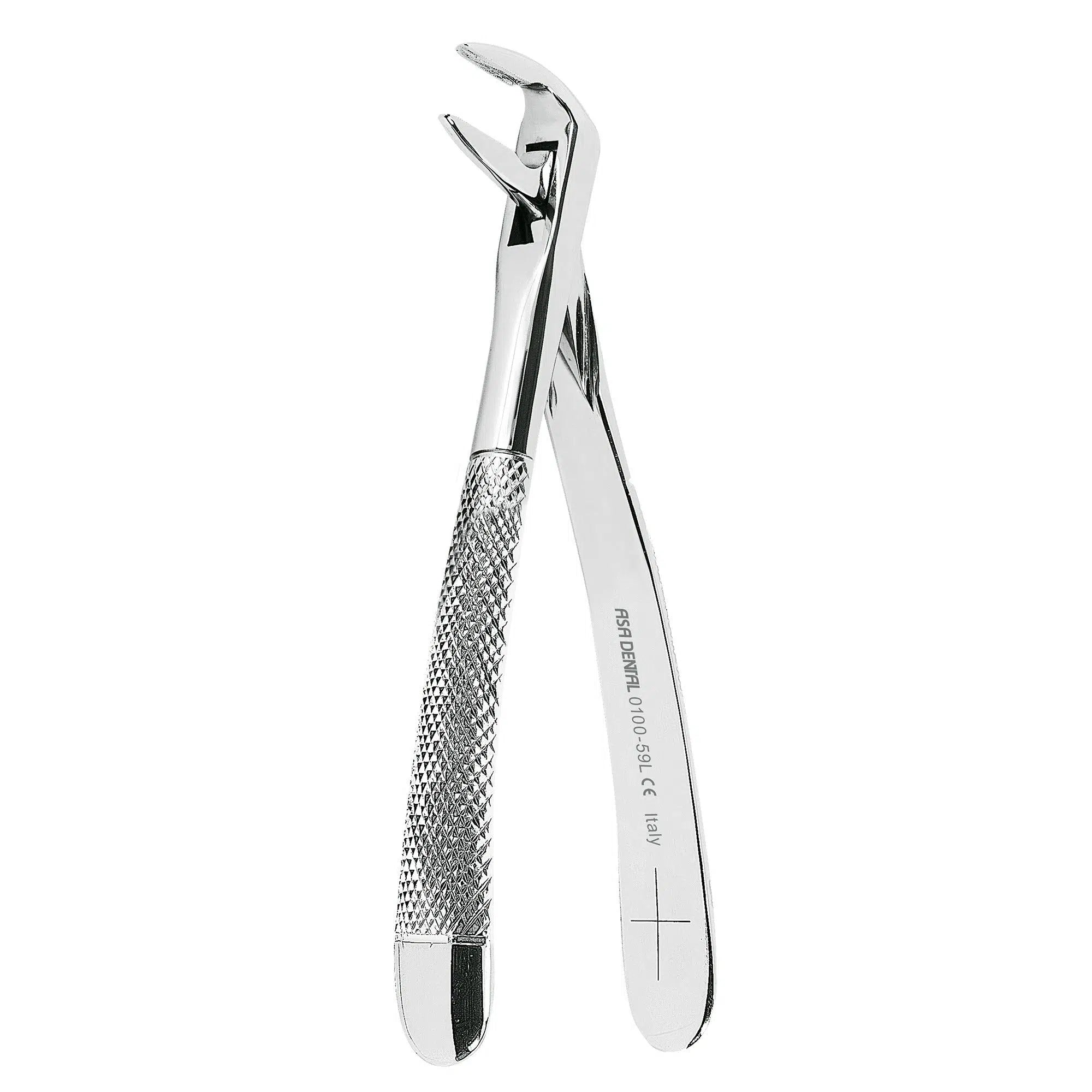 Asa Dental Extractietang #59L Gekartelde punt (16 cm)-Instrumenten-Asa Dental S.p.A-Sordent