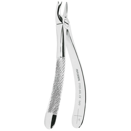 Asa Dental Extractietang #66L Gekartelde punt (17 cm)-Instrumenten-Asa Dental S.p.A-Sordent