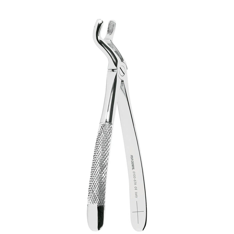 Asa Dental Extractietang #67A Gekartelde punt (19 cm)-Instrumenten-Asa Dental S.p.A-Sordent