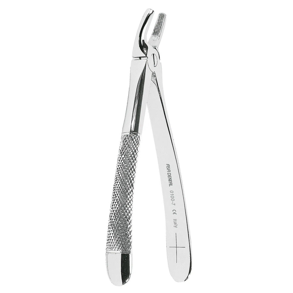 Asa Dental Extractietang #7 Gekartelde punt (17 cm)-Instrumenten-Asa Dental S.p.A-Sordent