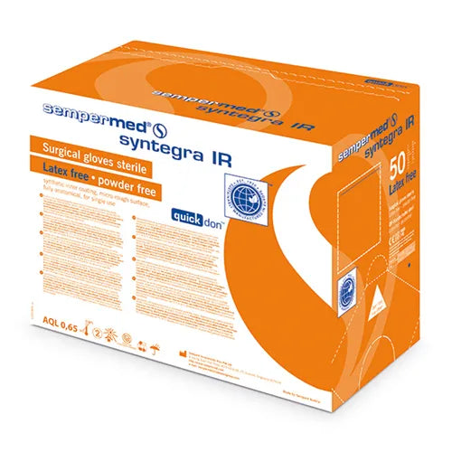 Sempermed Syntegra IR Steriel Handschoenen Latex- en Poedervrij (50 Paar)-Sempermed-Sordent