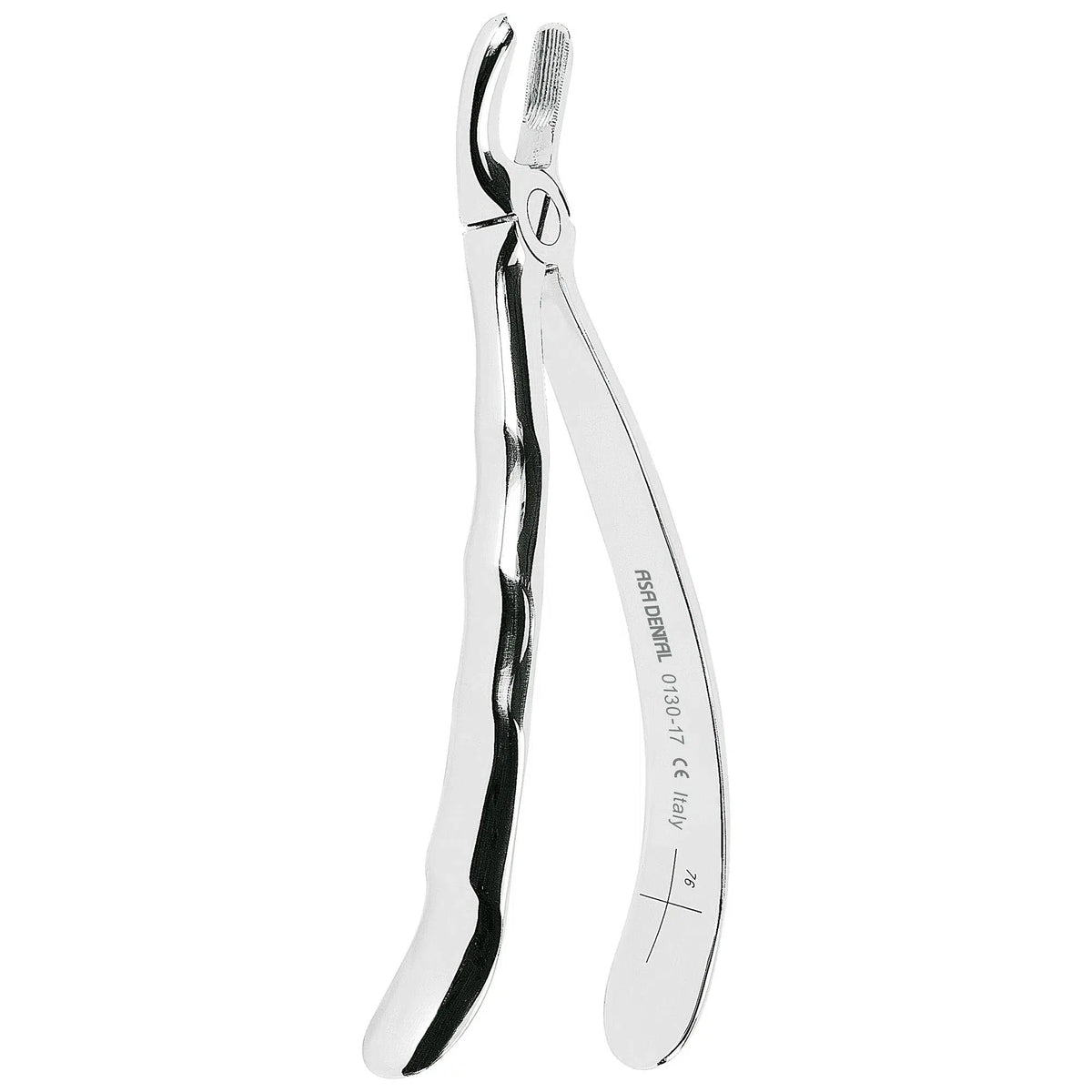 Asa Dental Extractietang Anatomisch #17 Gekartelde punt (17 cm)-Instrumenten-Asa Dental S.p.A-Sordent