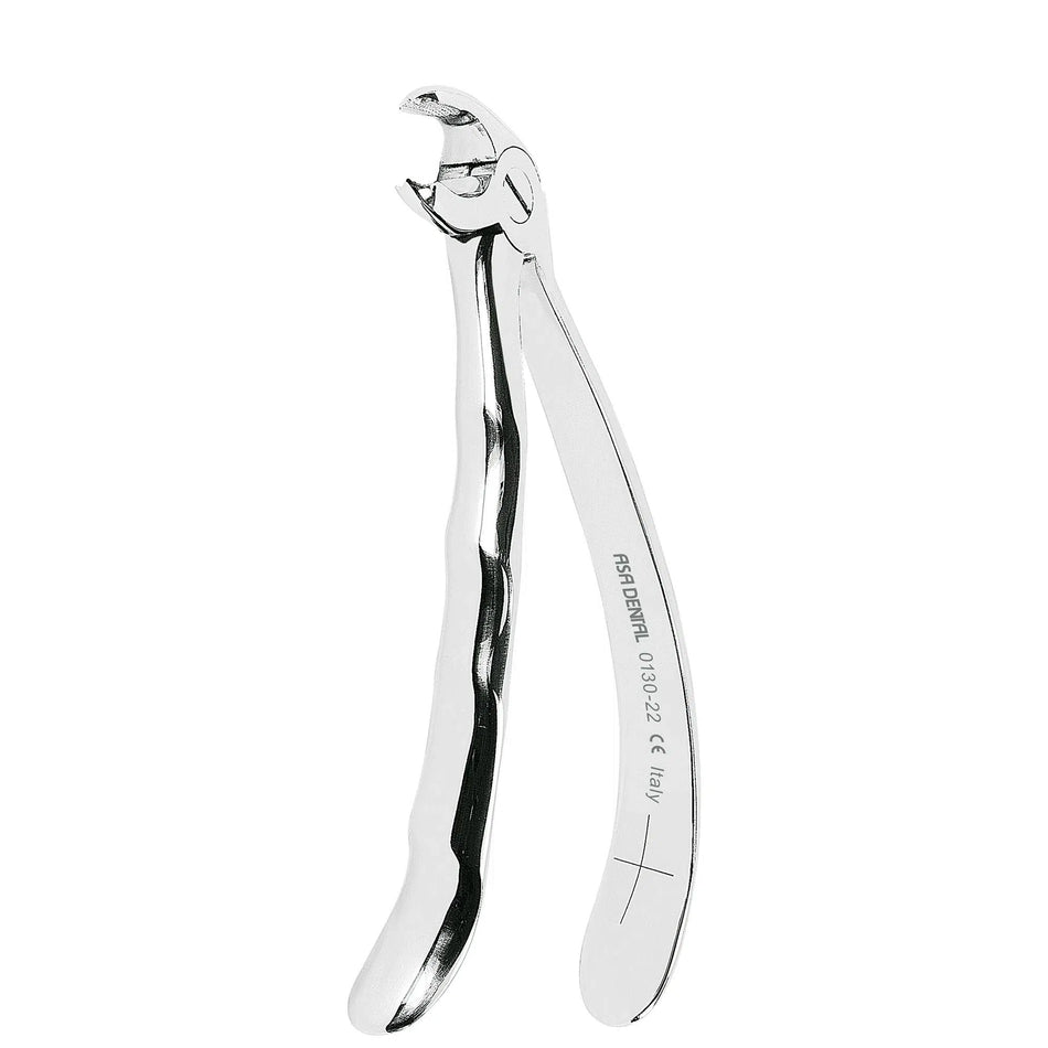 Asa Dental Extractietang Anatomisch #22 Gekartelde punt (15 cm)-Instrumenten-Asa Dental S.p.A-Sordent