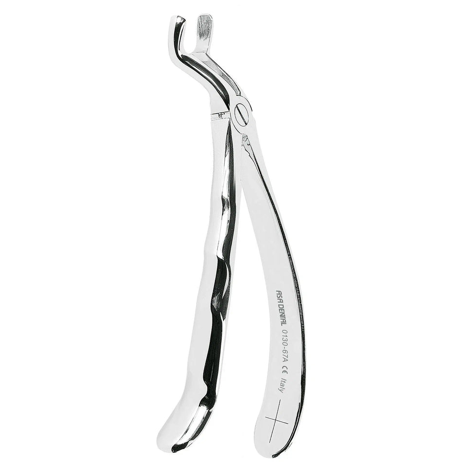 Asa Dental Extractietang Anatomisch #67A Gekartelde punt (18 cm)-Instrumenten-Asa Dental S.p.A-Sordent