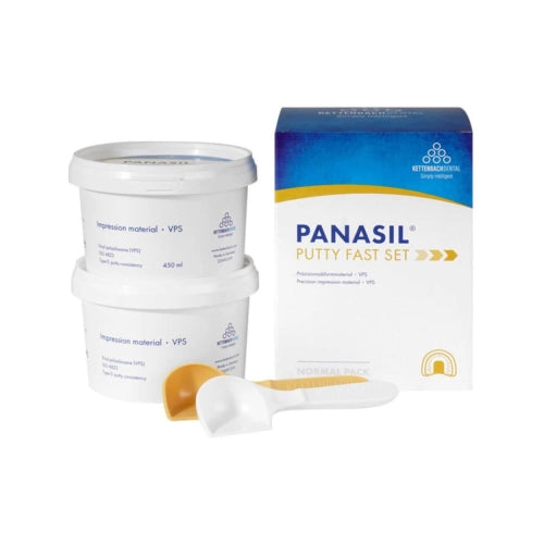 Kettenbach Panasil® Putty Fast Set Normal (2 x 450 mL)-Kettenbach-Sordent