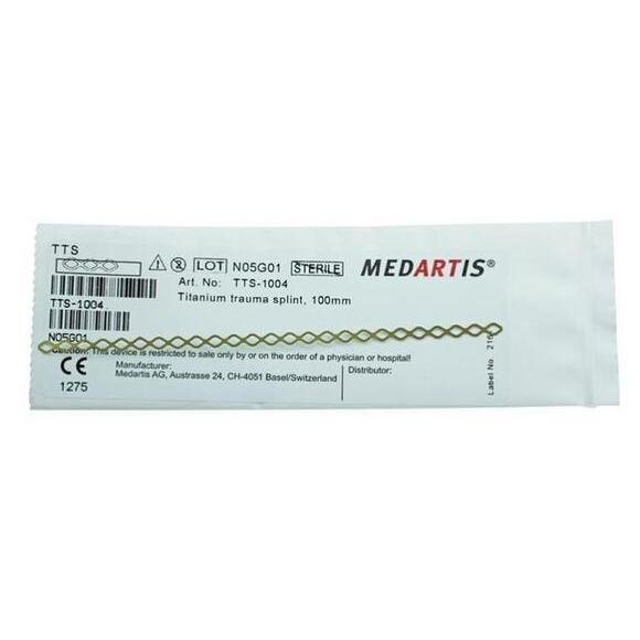 Medartis Titanium Trauma Splint 52/100 x 0.2 mm-Medartis-Sordent