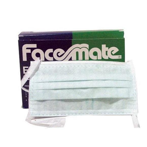 Facemate Mondmasker Type II - Met Koord - Groen (50 st.)-Facemate-Sordent
