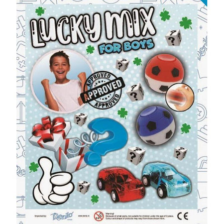 Denlo Speelgoed Automaat Capsules - Lucky Mix V. Jongens 50 mm (100 st.)-Denlo-Sordent