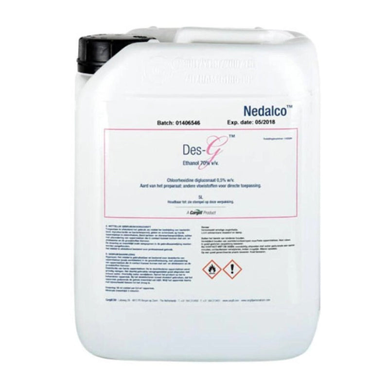 Nedalco Des-G 370 Handalcohol Desinfectievloeistof 70% (5 L)-Nedalco-Sordent