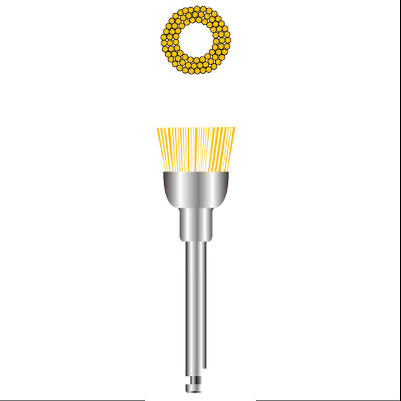 Stoddard Prophy Brush Haar RA 7 mm (831RA) (50 st.)-Stoddard-Sordent