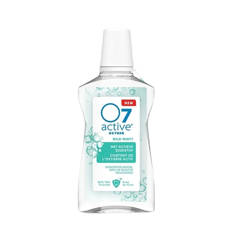 O7 Active® Mondspoelmiddel Standaard / Mint (500 mL)-O7 Active-Mild Mint-Sordent