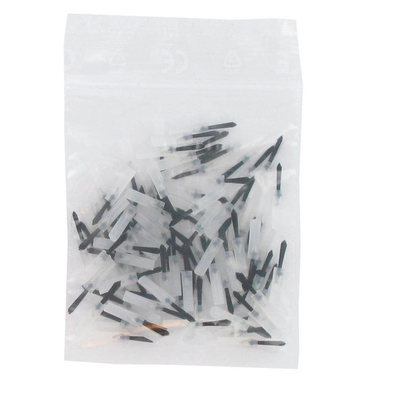 Novobrush Applicatie Penseelkwastjes Rood/Wit (100 st.)-Novobrush-Wit-Sordent