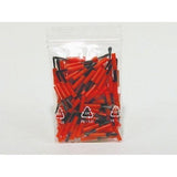 Novobrush Applicatie Penseelkwastjes Rood/Wit (100 st.)-Novobrush-Rood-Sordent