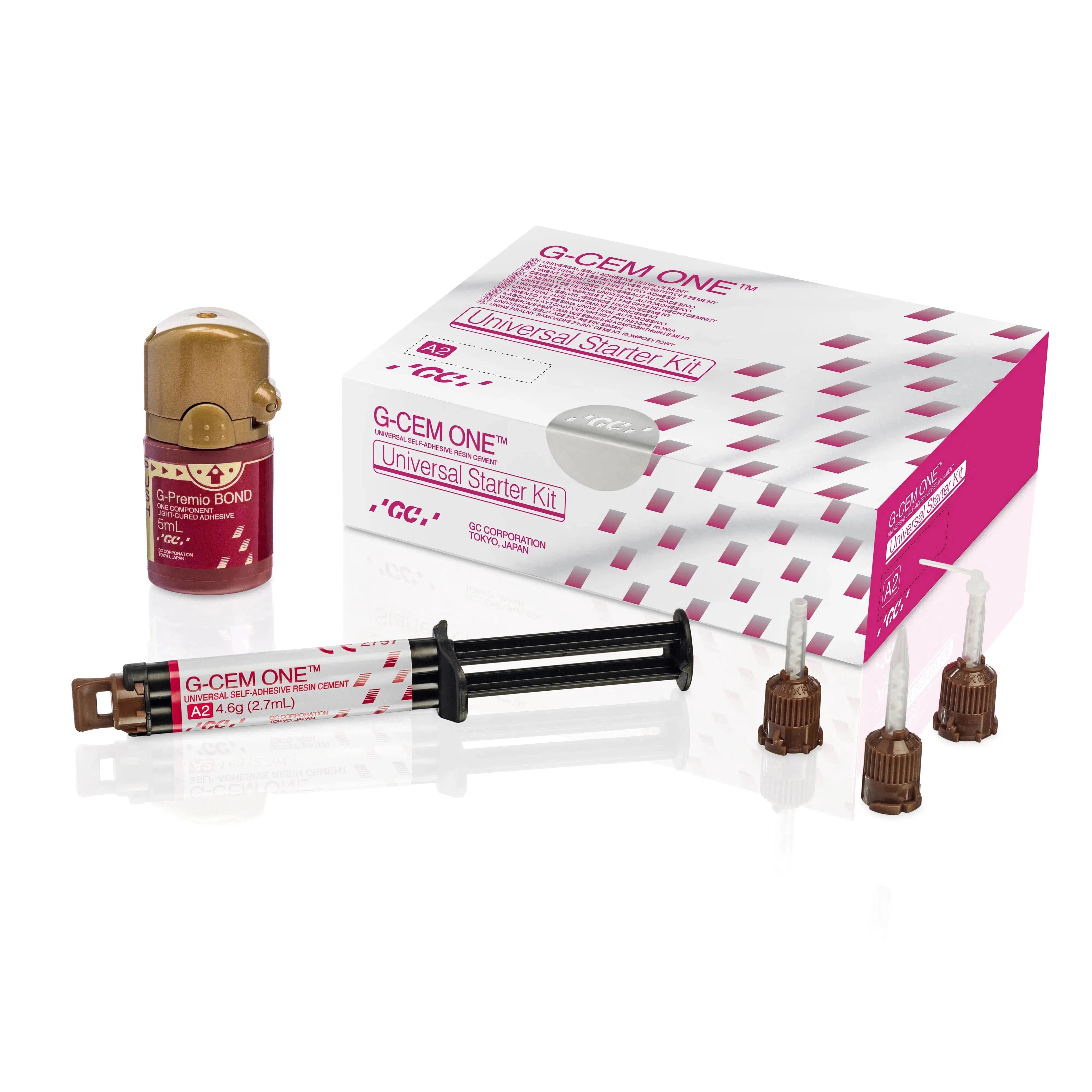 GC G-CEM ONE™ - Universal Starter Kit Translucent - Kunsthars Cement-GC-Sordent