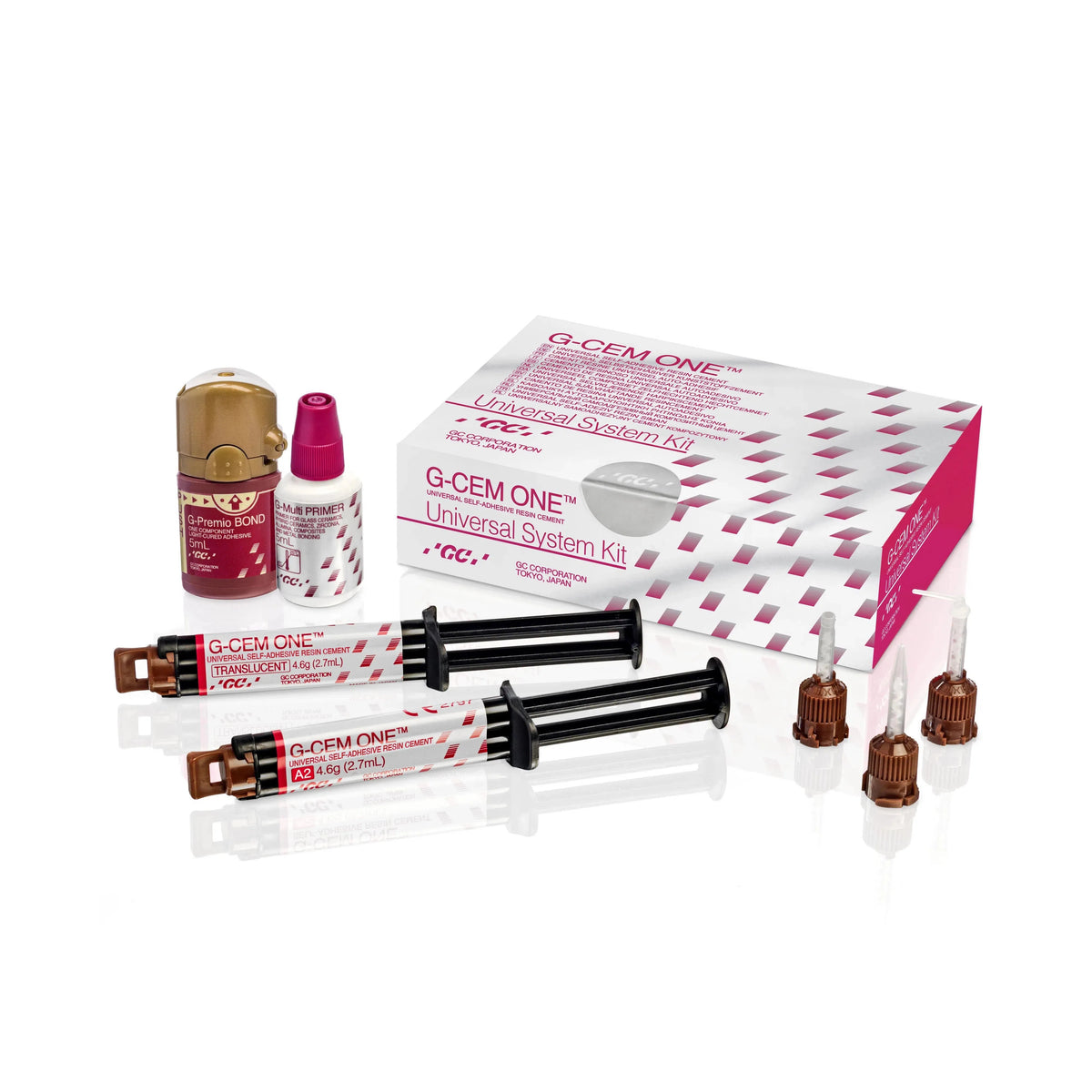 GC G-CEM ONE™ - Universal System Kit - Kunsthars Cement-GC-Sordent