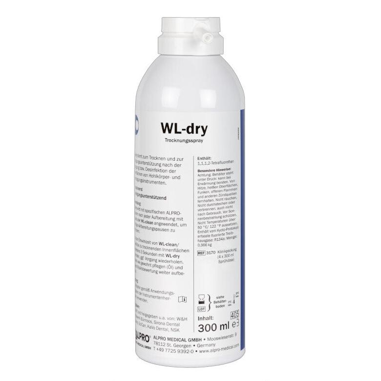 Alpro Wl-Dry Spray - Droogspray voor Holle Instrumenten - (4x300 mL)-Alpro-Sordent