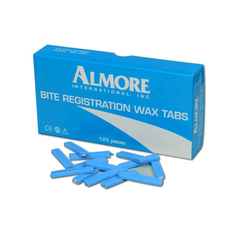 DeLar Almore Bite Registration Wax Tabs (125 st.)-DeLar-Sordent