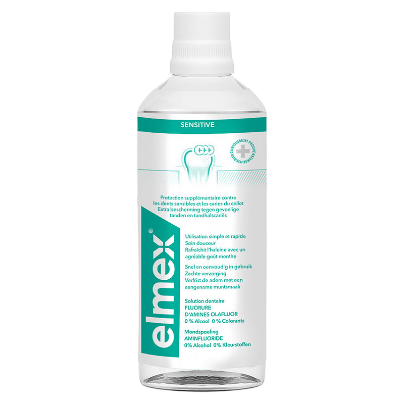 Elmex Sensitive Mondwater (400 mL)-Elmex-Sordent
