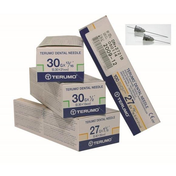 Terumo Injectienaalden 27/30G - 13/21/35 mm Opties (100 st.)-Terumo-Sordent