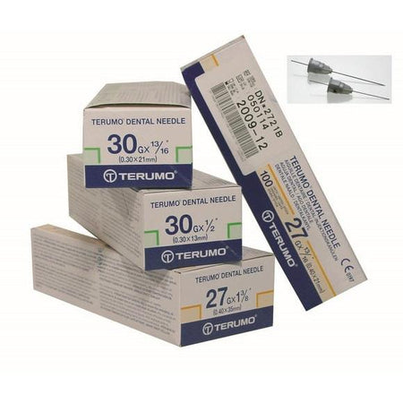 Terumo Injectienaalden 27/30G - 13/21/35 mm Opties (100 st.)-Terumo-Sordent