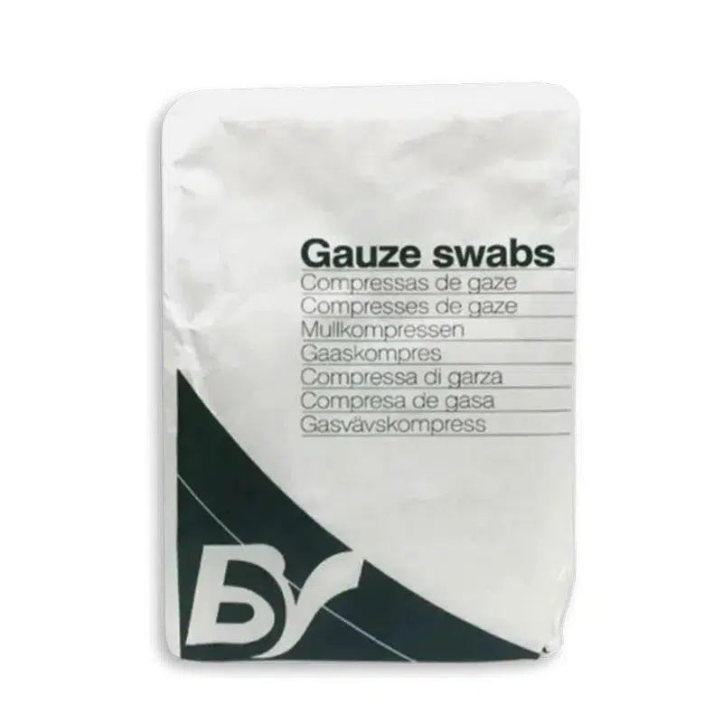 Gaascompressen Gaasjes niet steriel 8-laags 5x5cm (100 st.)-Bastos Viegas-Sordent