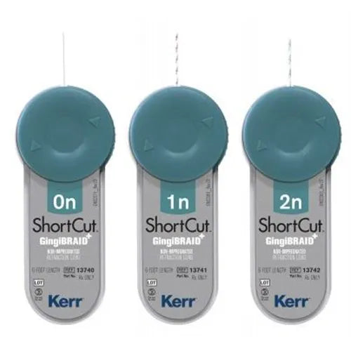 Kerr GingiBRAID+ Shortcut Niet Geimpregneerd - Div. Opties-Kerr-Sordent
